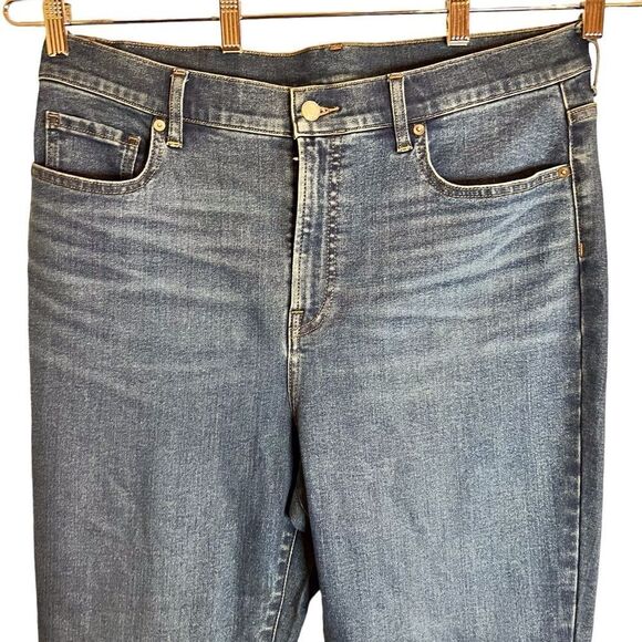 Women’s Everlane Presidio Straight‎ Leg Dark Wash Jean Size 34R - Picture 2 of 7